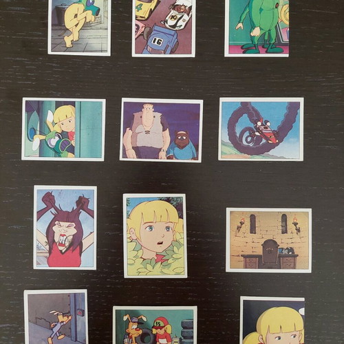 Inspecteur Gadget Panini 1983 Part 2 like new with new stickers
