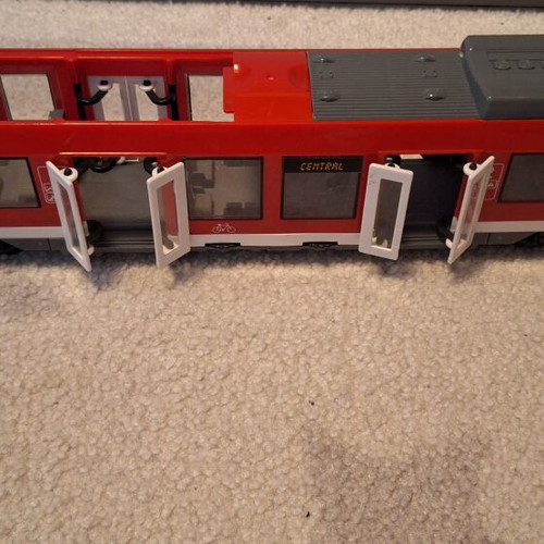 Dickie Toys Passenger Train used, missing roof part