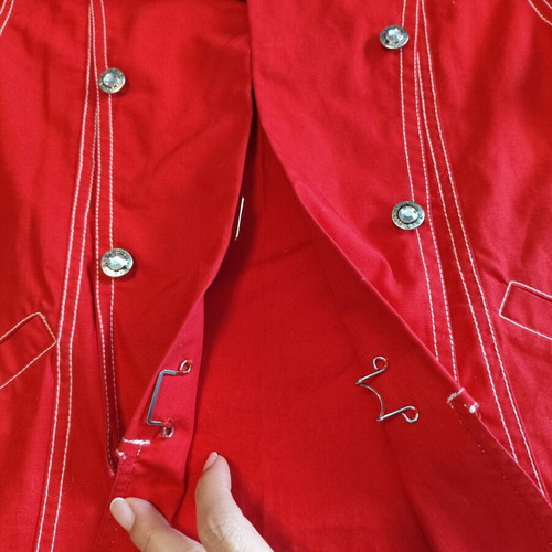Raxevsky red jacket like new, size S