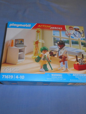 Playmobil 71619 Action Heroes Παιδιατρείο καινούργιο