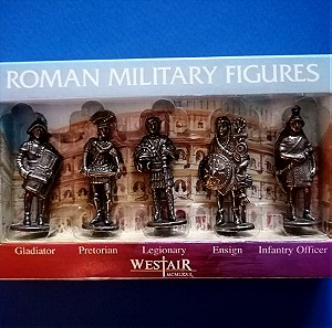5 Μεταλλικές Φιγούρες Ρωμαϊκού Στρατού!
