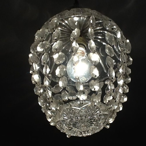 SINGLE LIGHT - CRYSTAL, 1960s -