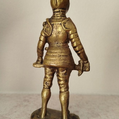 Bronze knight vintage used