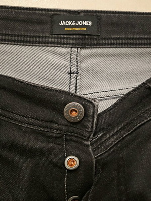 Jean Jack & Jones W34 L32 σαν καινούργιο, μαύρο