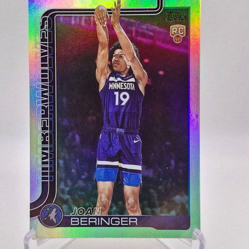 2025-26 Topps Joan Beringer RC Rainbow Foil card new