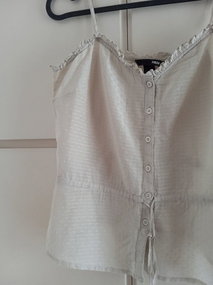 H&M top large beige like new