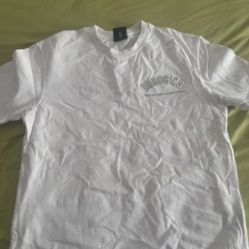 Abrand Jeans Hoodrich T-shirt XS, white and grey