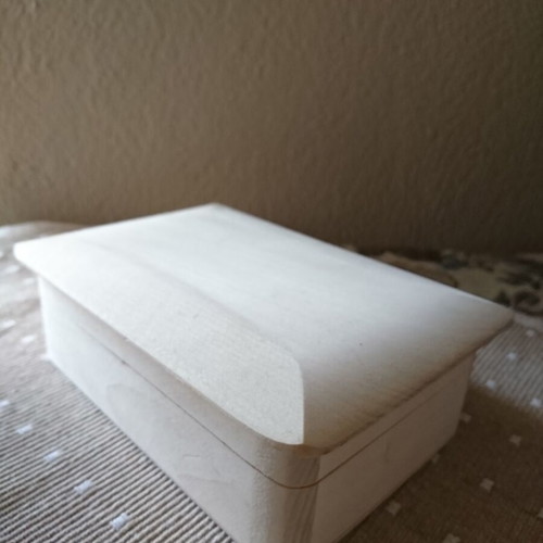 Wooden box like new for decoupage and decoration