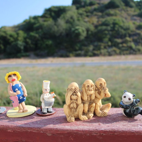 Handmade decorative dolls like new