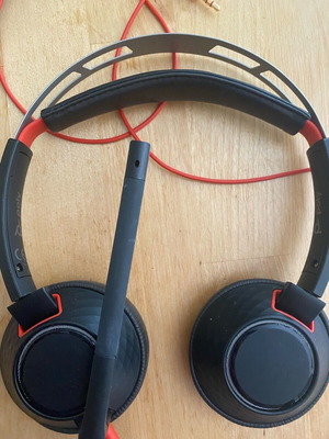 Акустични слушалки Poly C5220 с микрофон (usb - жак)