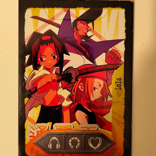 Shaman King card collection 34 cards used, holo/foil and rare