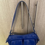 Pull&Bear blue electric shoulder bag
