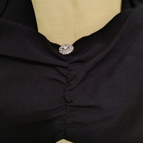 Zara top like new, black, size L