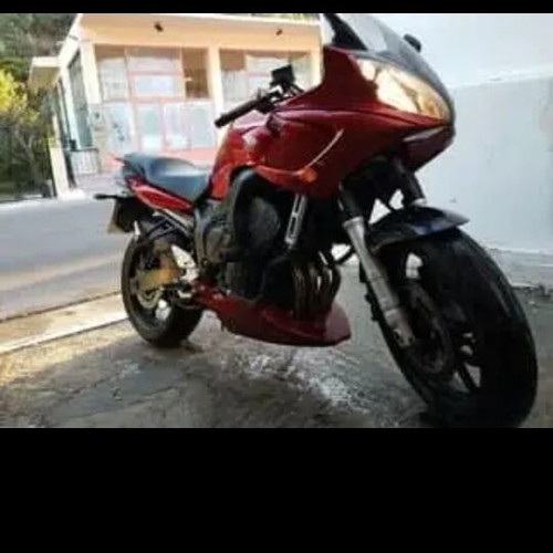 Yamaha FZ6 Fazer used, 600cc, red, 6,000km, model 4/06