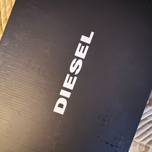 Diesel sneakers size 38 like new, black