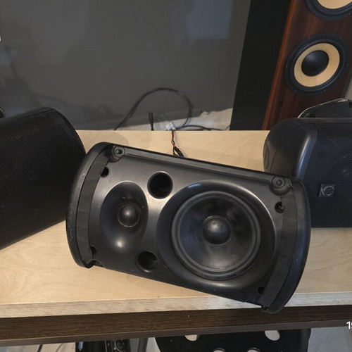 Turbosound Impact 55t passive speakers used, black, pair