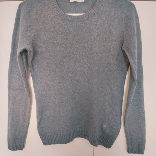 Christian Lacroix 100% Merino Wool Sweater like new, size XS/S, blue turquoise