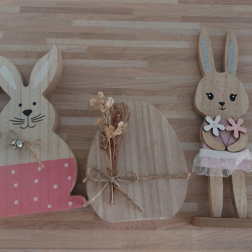 Easter decorations like new, pack of 3 pieces