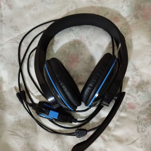 Sades T-power gaming headset with built-in microphone used