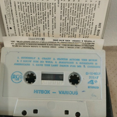 Hit Box cassette like new, Euro House electronic