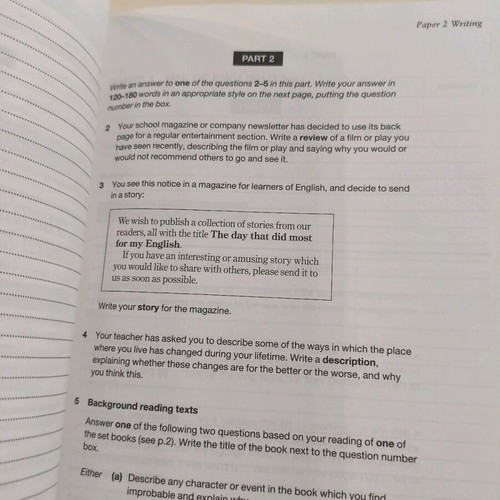 English learning book used