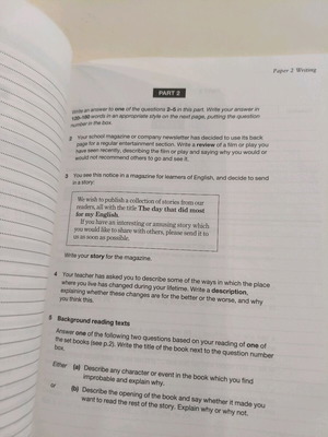 English learning book used