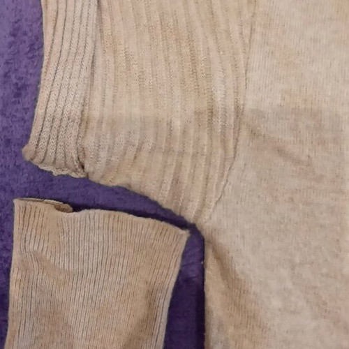 Sarah Lawrence women's sweater like new, turtleneck, size L, beige