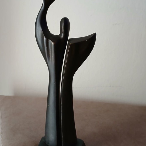 Prometheus statue like new signed by Pavlos Angelos Kougioumtzis