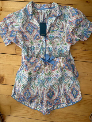 Joules pyjama new, size L/XL, colorful, cotton