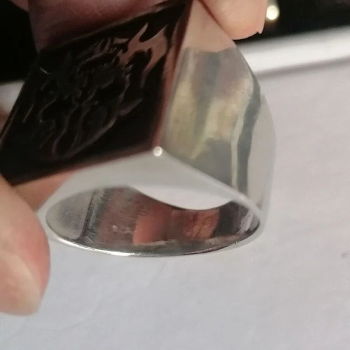 Silver 925 men's skull ring new, Rock Metal Gothic Biker style