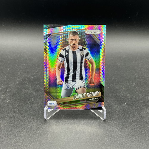 2025-26 Panini Prizm FIFA Jonjoe Kenny Hyper Prizm card new