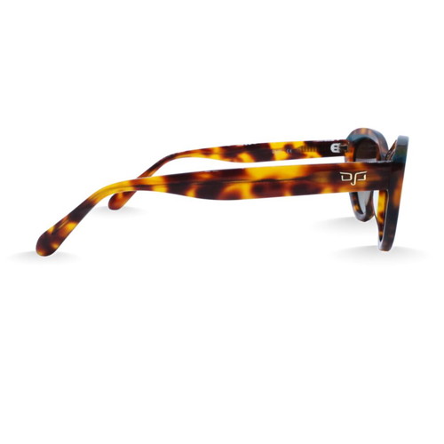 Ojo Sunglasses new women's butterfly style with brown lenses