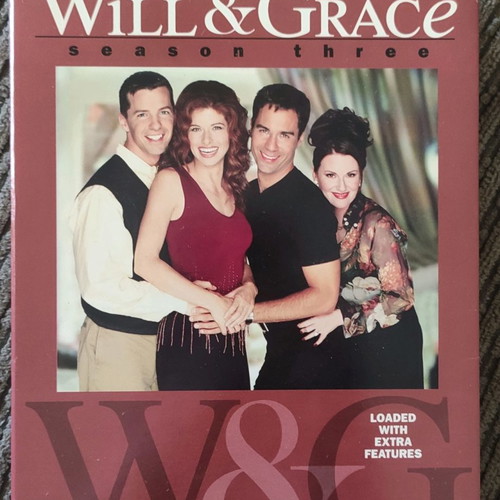 Will & Grace Season 3 DVD used, original digipack, region 1