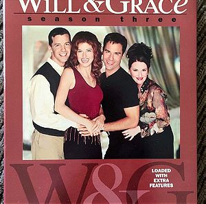 WILL & GRACE Season 3 box set dvd
