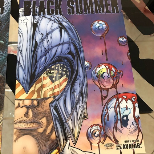 Black Summer set of 8 comics new, Warren Ellis, Juan Jose Ryp, Avatar Comics