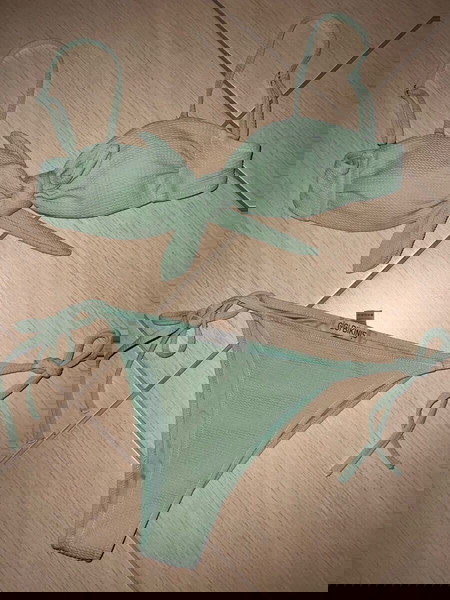 Light green swimsuit