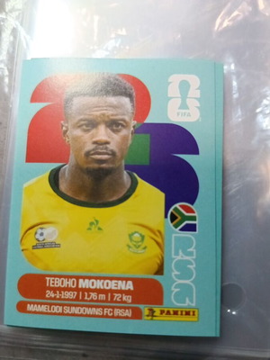 Αυτοκόλλητο Panini FIFA World Cup 2026 Teboho Mokoena μεταχειρισμένο