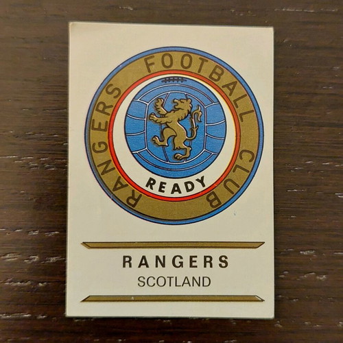Rangers Scotland Panini rare stickers 1975 like new