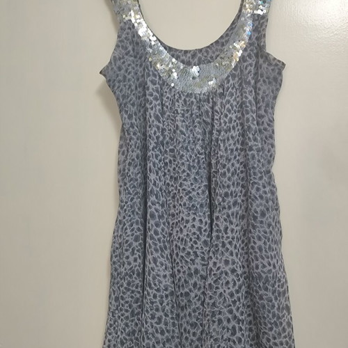 Summer dress like new, grey, size L