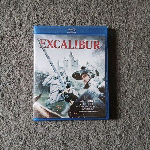 Excalibur Blu-Ray movie like new with Greek subtitles action adventure