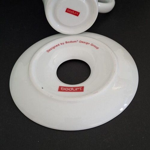 Flocafe by Jacobs espresso cup and saucer set, collectible