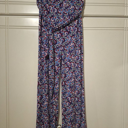 High-waist pants colorful, new, size M 38 10