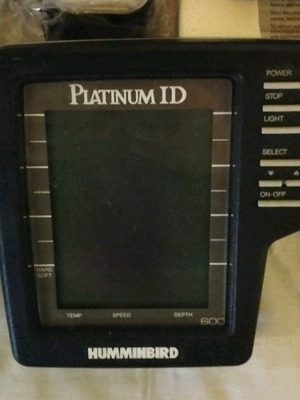Hummingbird Platinum600 Depth Finder new without sensor