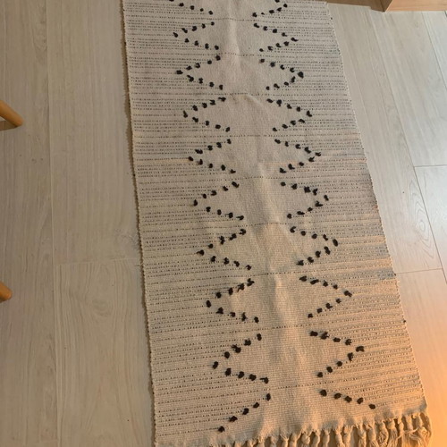 Runner rug used