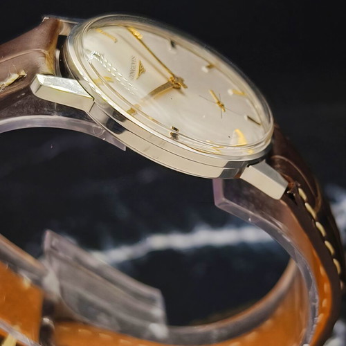 Longines Vintage Ref. 8490-1 Small Seconds wristwatch used, Cal. 490, 1960