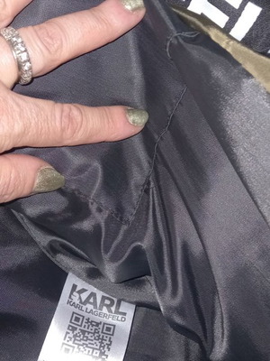 Μπουφάν Karl Lagerfeld XL νέο, unisex, πράσινο