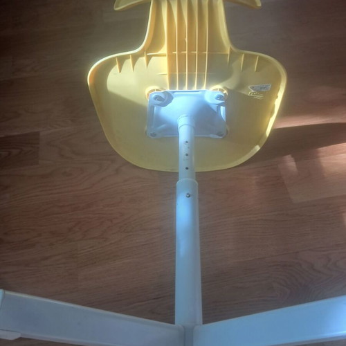 IKEA children's chairs used, set of 2, yellow