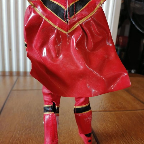 Power Ranger Red Ranger Mystic Force 2005 figures used, set of 3