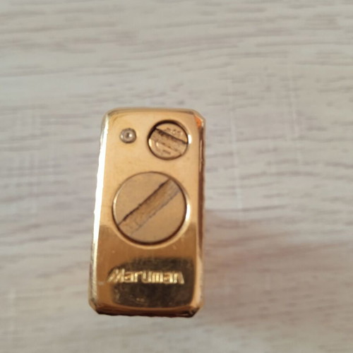 Kardan Maruman Deluxe gold-plated luxury lighter like new