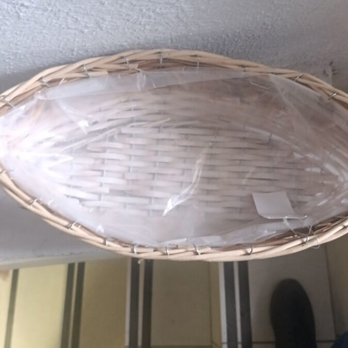 Wicker flowerpot new